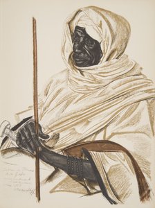 Aim Gabo, Sultan of Birao, from Dessins et Peintures d