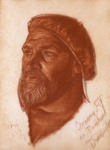 Portrait of the architect Leonid Romanovich Sologub 1884-1956