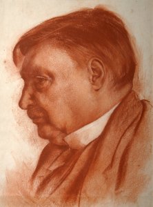 Portrait of the Composer Alexander Glazunov