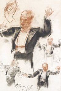 Serge Koussevitzky Conducting