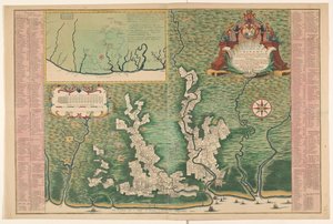 General Map of Suriname General Map of the Colony or Province of Suriname: With the Rivers, Districts, Discoveries by Military Expeditions and the Size of the Measured Plantations / By Order, at the Expense, and with the Approval of the Honorable Gentlemen by Alexander de Lavaux