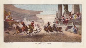 The Chariot Race by Alexander von Wagner