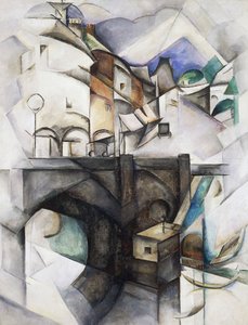 Bridge at Sevres by Alexandra Alexandrowna Exter