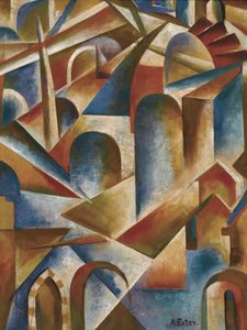City by Alexandra Alexandrowna Exter