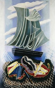 The Boat by Alexandra Alexandrowna Exter