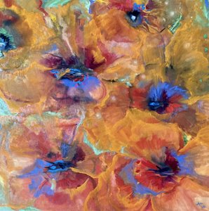 Vibrant Abstract Blooms
