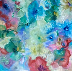 Vibrant Floral Dream by Alexandra Higgins
