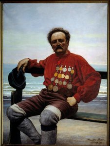 Portrait of the Rescuer Onesime Frebourg (1853-1923) by Alexandre Bertin