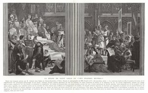 The Reign of Saint Louis, or His Great Works by Alexandre Cabanel