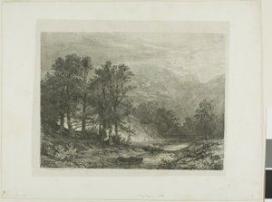Alpine Landscape by Alexandre Calame