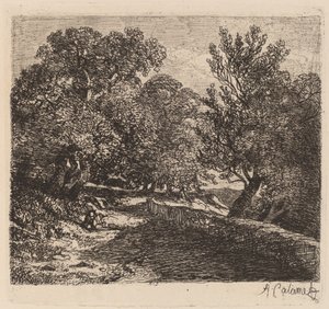 Man Resting by a Stone Wall