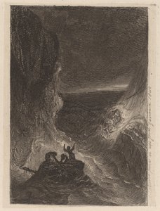 Shipwreck by Alexandre Calame
