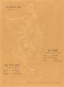 The Dupe; Her Little Heart by Alexandre Charpentier