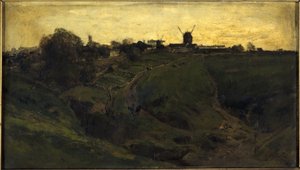 View of Montmartre, Northwest Side