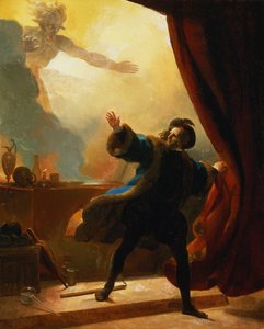 The Fatal Hour: Fantastic Subject by Alexandre Evariste Fragonard