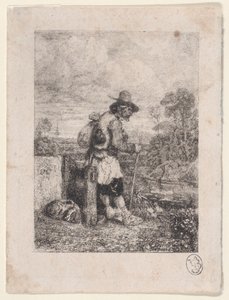 A Beggar, 1833-38