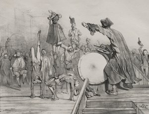 Great Tumbler! by Alexandre Gabriel Decamps