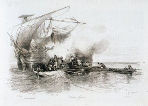 Greek Pirates by Alexandre Gabriel Decamps