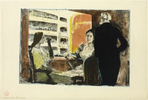 During Intermission by Alexandre Lunois