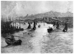 The Golden Horn, Constantinople, c1885-1910