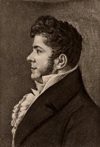 Stendhal, pseudonym of Henri Marie Beyle (1783-1842) French novelist by Alexandre Marie Longuet