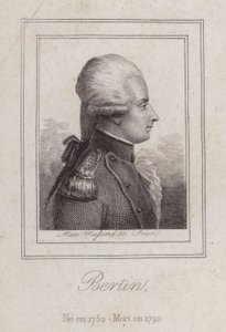 Antoine de Bertin, French poet by Alexandre Massard