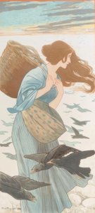 Winter by Alexandre de Riquer