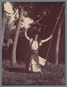 Portrait of Didina by Alexandru Bellu