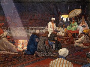 At the Golden Horde by Alexei Fedotovich Maximov