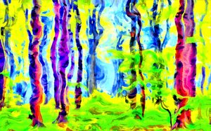 Vibrant Organic Columns, 2020