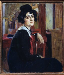 A Frenchwoman by Alexei Mikhailovich Korin