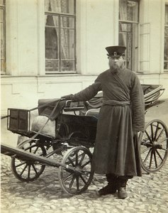 A Coachman by Alexei Sergeevich Mazurin