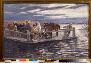 A Ferry by Alexei Steipanovitch Stepanov