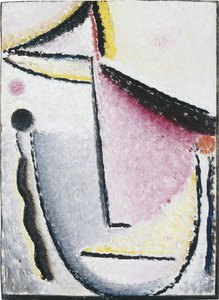 Abstract Head: Pensive, 1929-1930 by Alexej von Jawlensky