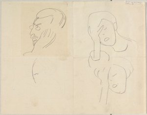 Portrait Sketch of Kandinsky