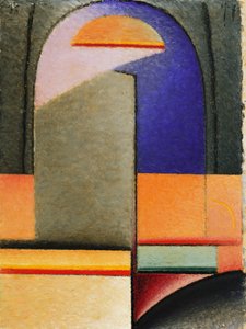 Evening by Alexej von Jawlensky