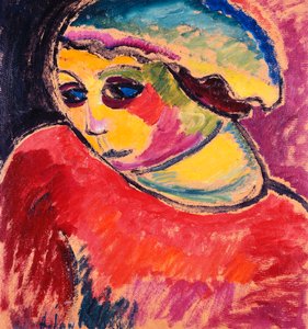 Green Bonnet by Alexej von Jawlensky