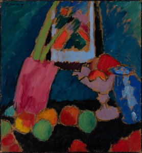 Still Life with a Purple Bowl by Alexej von Jawlensky