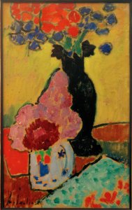 Still Life with Black Vase by Alexej von Jawlensky