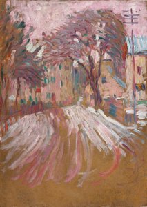 Street in Winter by Alexej von Jawlensky