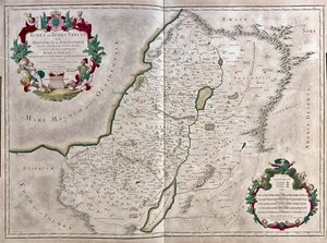 Israel and Holy Land by Alexis Hubert Jaillot