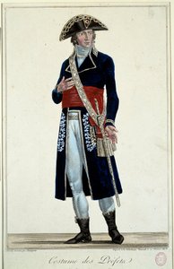 A Prefet in a Blue Suit by Alexis Chataigner
