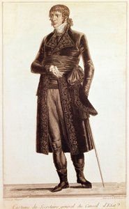 Costume of the Secretary General of the Council of State, c.1804-10 by Alexis Chataigner