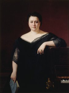 Portrait of the opera singer Marietta Alboni, 1870