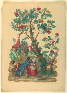 Gathering grapes by Alexis Peyrotte