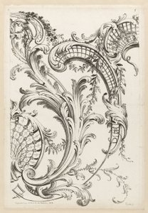 Shell Cartouches and Acanthus Leaf Motif