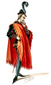 The Sorceress - Costume Designs - (Stello de Nici), M. Bonnehée (retouched)