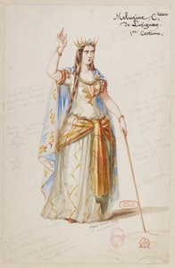 The Sorceress - Costume Designs - Mélusine, Countess of Lusignan, 1st Costume