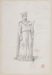 The Sorceress - Costume Designs - Chess Game, Christian King, M. Lefèvre
