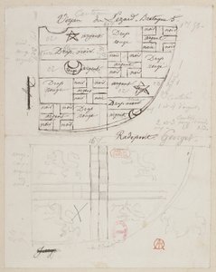 The Sorceress - Costume Designs - (Coat of Arms). Vizieu du Lézard, Brittany. MM. Couteau, Radepont, Georget by Alfred Albert